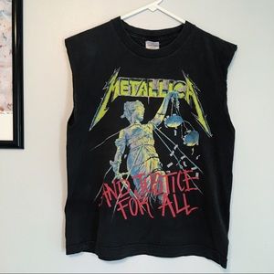 Vintage Metallica Sleeveless t shirt